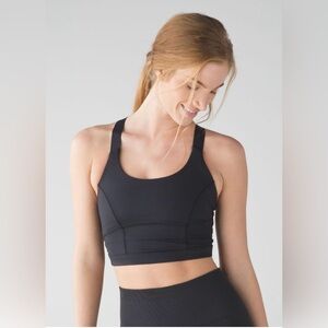 Lululemon Pure Practice Bra Black size 4